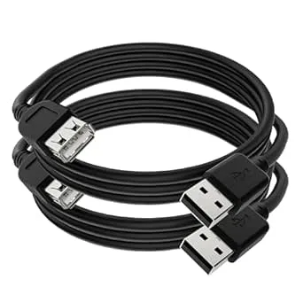 Mygatti USB 2.0 förlängningskabel 0,3 m/2 stycken,