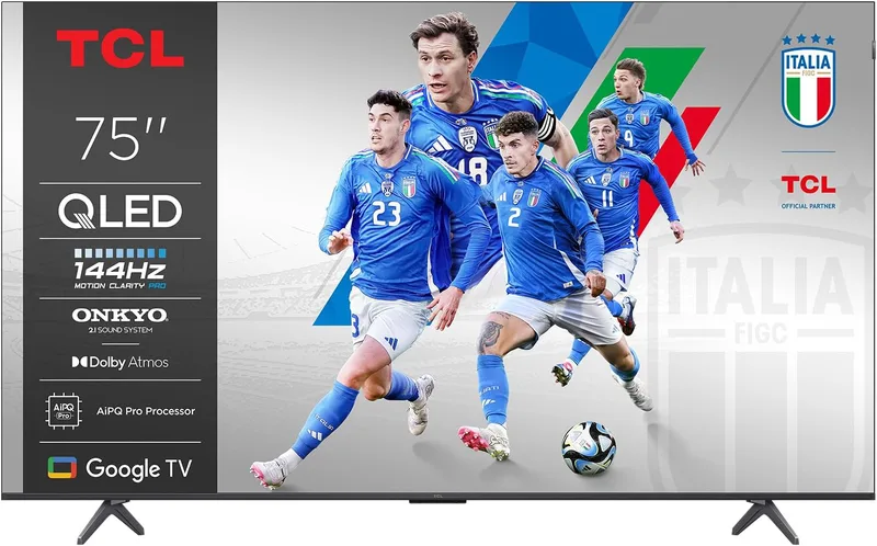 TCL 75P8K QLED 4K HDR UHD Smart Google TV