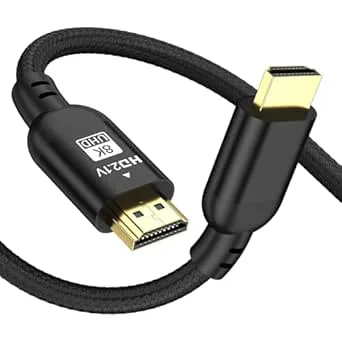 Diyanisly 8K HDMI-kabel 3M, 18 Gbps High Speed HDMI 2.0-kabel, Flätat Rep, stöder 8K@60Hz 4K@120Hz, Dynamic HDR, ARC, kompatibel Med TV, Bärbar Dator, PC, HDTV