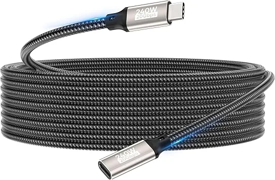 USB C-förlängningskabel 2 m