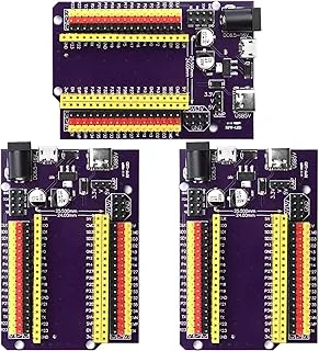 3 stycken 38-stift ESP32 breakout board ESP32 32 io board esp32 expander för stift avstånd 25,5 mm ESP32 utvecklingstavla