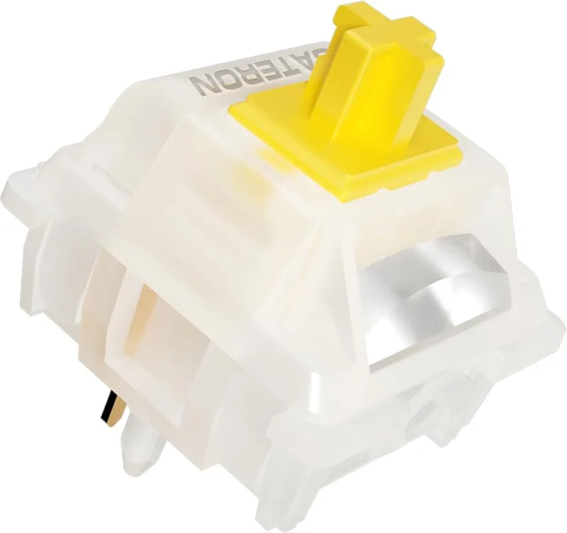 GATERON Milky Yellow Pro V3 tangentbordsbrytare
