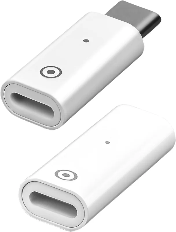 Set med 2 laddningsadapter för Apple Pencil 1. Gen