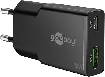 goobay USB-C PD GaN 75729 Dual Quick Charger Slim