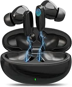 dailink Trådlösa Uricular Bluetooth 5.2 HiFi-stereohörlurar