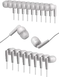 MNINEANDMORE 100-pack öronsnäckor bulk för skola