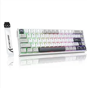ATTACK SHARK X68MAX HE Snabbt triggerkabelanslutet speltangentbord