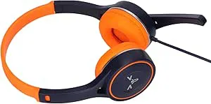 Haofy Foldbara Hörlurar -Stereo -kabel headset