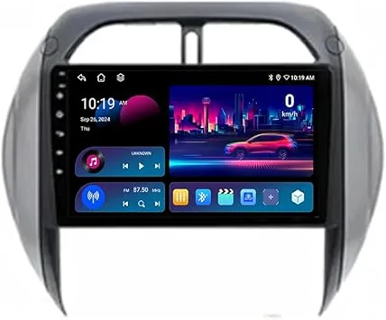 Android 15 9 Tums Pekskärmsradio För TOYOTA RAV4 2003 2004 2005