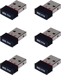 Mocturnity 6X Realtek trådlös USB 802.11B/G LAN WiFi-kort Nätverksadapter Rtl8188