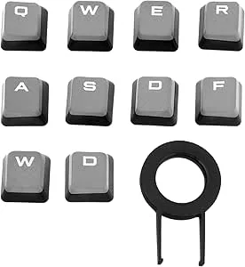 EMSea 10 tangenter med strömbrytardragare kompatibel med Corsair K70 K95 K65 K70 MK.2 K90 K100 RGB och andra MX-switchar, mekaniska tangentbord