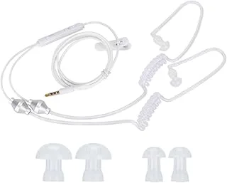 Ejoyous Mobile phone headphones with dual spiral