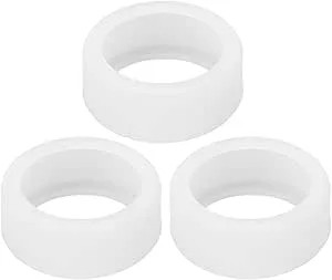 Haofy Silikonringskyddskrap -resistent Skyddande Täckning för Smart Ringträning Vikt Lyftare 3 St Elastic för Alla Intelligenta på Marknaden (S)
