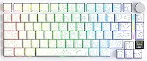 ATTACK SHARK X820 Ultra Trådlöst Mekaniskt Tangentbord Med