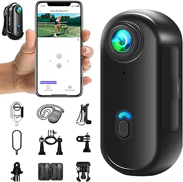 Mini 4K sportkamera, mini wifi actionkamera
