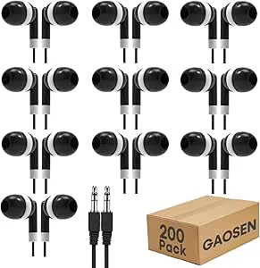 Gaosen 200-pack stora barnöronsnäckor för klassrum skoleelever