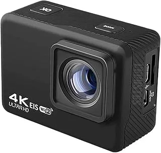 Actionkamera 4K 60FPS WiFi Anti-shake Med Fjärrkontrollskärm