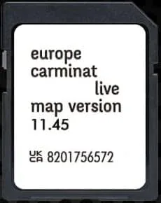 Générique SD-kort för navigering GPS Europa 2025-11.45