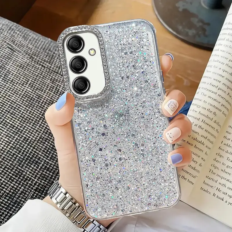 glitter fodral för Samsung Galaxy S24 Plus / S25 Plus