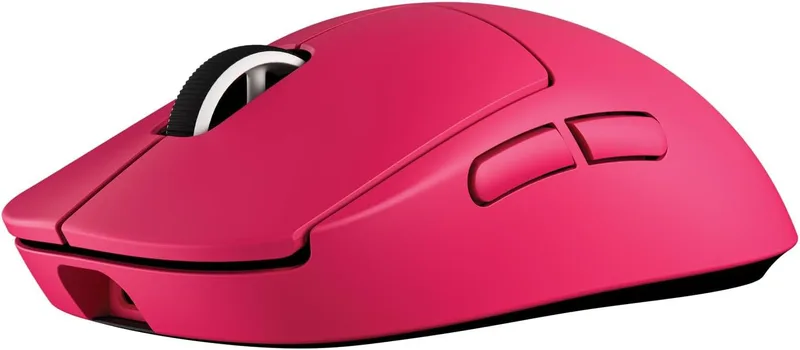 Logitech G PRO X SUPERLIGHT 2c LIGHTSPEED Trådlös spelmus, Östeuropa Version, 8K Polling, lättvikt, 60g, HERO2, 888 IPS, 44K DPI, 5 programmerbara knappar, USB-C, PC & Mac