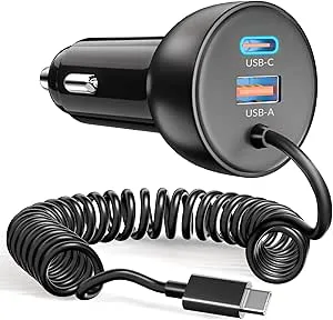 75W USB C cigarettändare