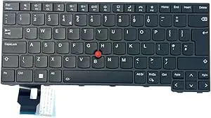 Gintai Keyboard Backlit Layout tangentbord för Lenovo Thinkpad T14/P14s/L14 Gen 3, L14/T14/P14s Gen 4 Keyboard Laptop bakgrundsbelyst tangentbord