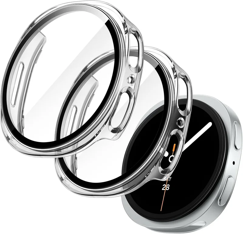 JETech Skal med Skärmskydd för Samsung Galaxy Watch 8 44mm