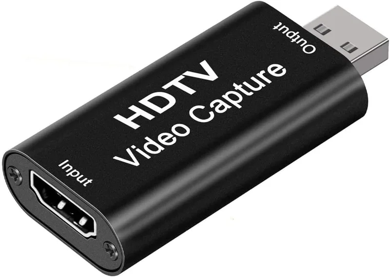 Gebildet 4K Video Capture Card, HDMI to USB Recording Card 1080P for Streaming, Recording, Gaming, Compatible with Nintendo Switch, PS5, Xbox