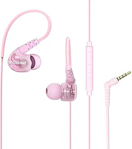 MOXKING Trådbundna sporthörlurar vattentäta in-ear hörlurar med