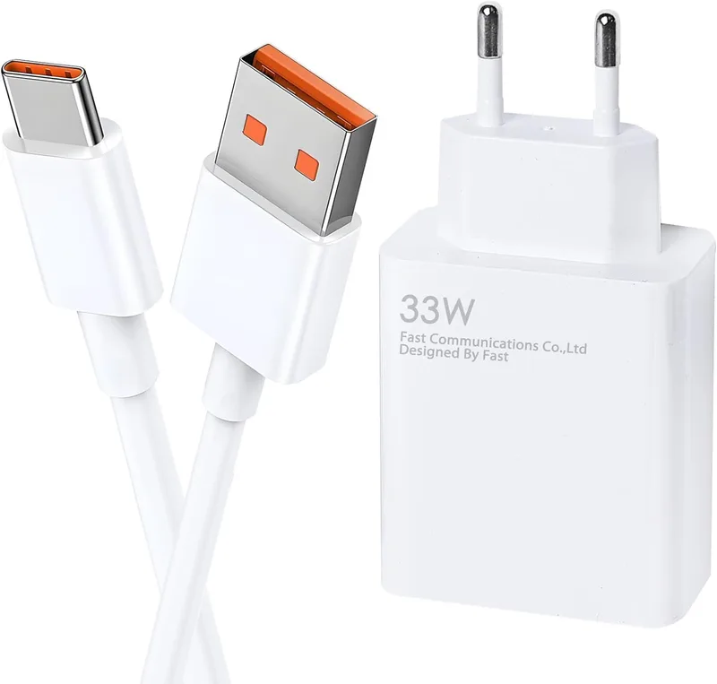 Xiaomi snabbladdare 33 W/67W/120 W + typ C-kabel