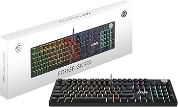 MSI Forge GK320 FR mekaniskt speltangentbord