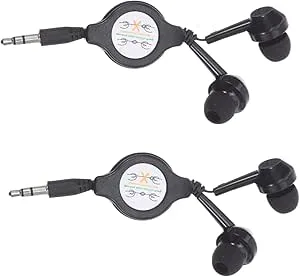 Gadpiparty 2 St Justerbara In-ear Hörlurar med