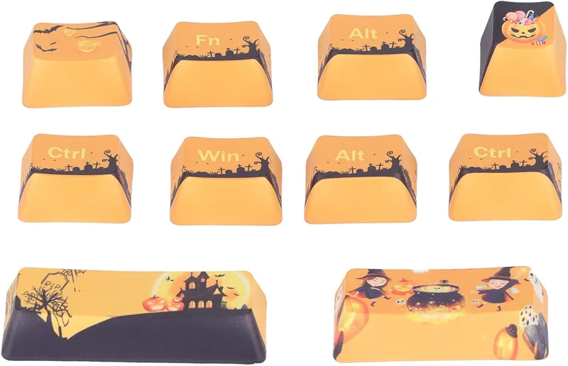 KeyCaps, PBT Material Halloween Tema
