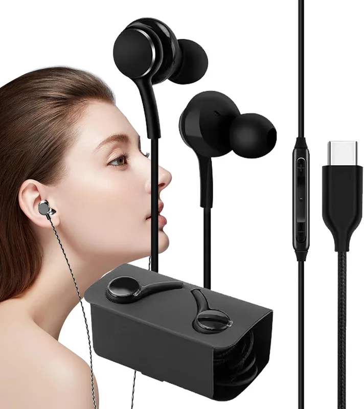 Trådbundet USB C-headset