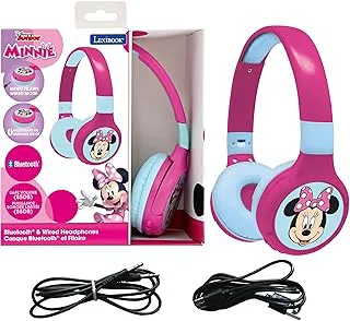 LEXIBOOK Minnie Bluetooth-hörlurar för barn