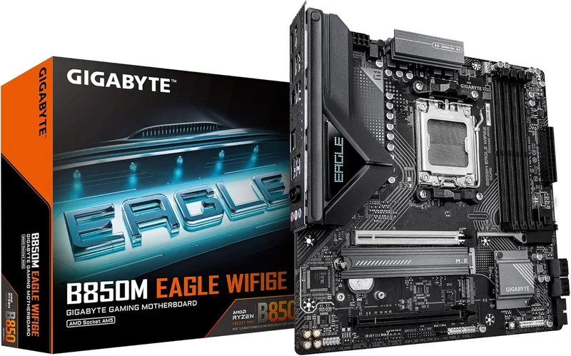 Gigabyte B850M EAGLE WIFI6E ICE Moderkort