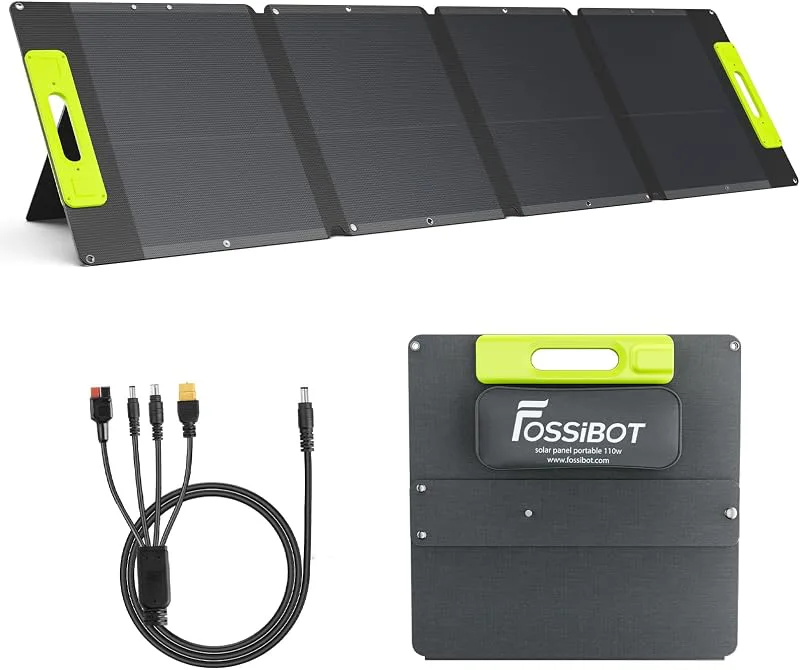 FOSSiBOT Solpanel 110W vikbar