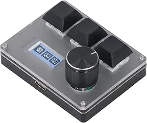 Aramox 3 Knappar Små Tangentbord med och Färg LCD