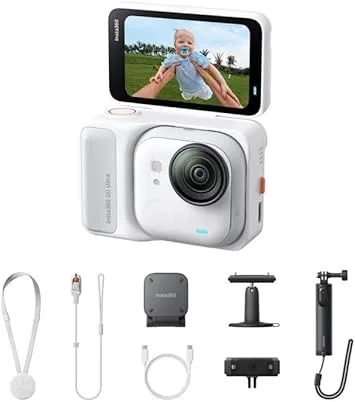 Insta360 GO Ultra Creator Bundle Blanc Arctique