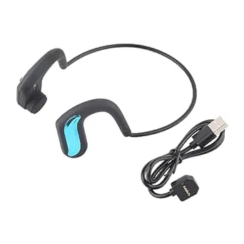Mtlavishness Bone Conduction Hörlurar IP68 Vattentät Bluetooth trådlöst headset för simning med öppna örondesign och stabil passform för aktiv livsstil