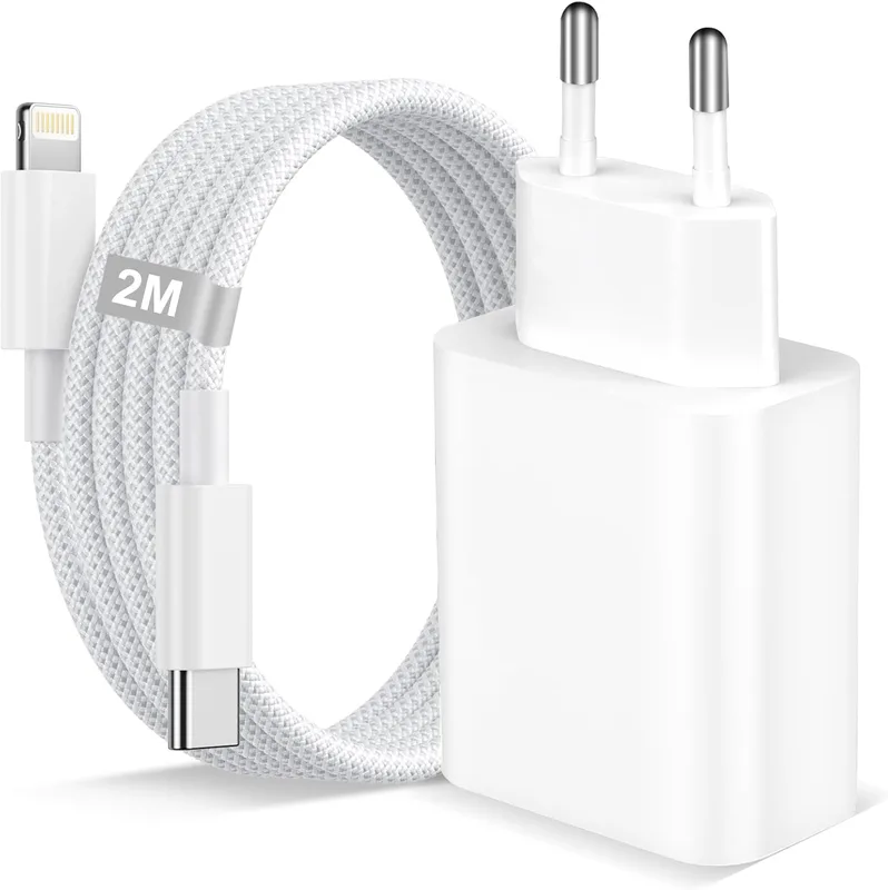 Snabb laddare för i-Phone,20 W PD USB-C-laddare