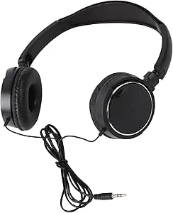 Jelquix Hopfällbara Trådbundna Headset Stereo HiFi Musikhörlurar