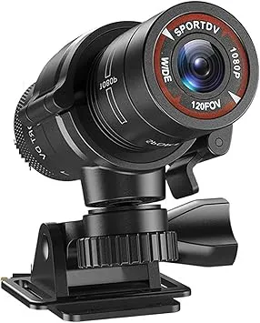 Actionkamera HD 1080P Cykel Motorcykel Hjälm Kamera Utomhus Sport DV Video DVR Ljudinspelare for bilcykel HöG UpplöSning(Camera Add 32G)