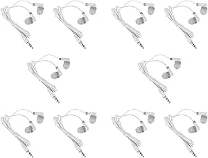 Uikdjgu 10st 3,5 mm In-Ear Stereo Earbuds