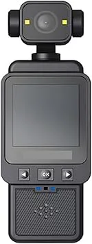 Actionkamera, Fickkamera med HD-sportvideokamera, 180° roterbar monterad Wifi-inspelningsenhet, bärbar utomhusvideoinspelare