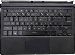 Amerikanskt tangentbord, handledsstöd med bakgrundsbelysning, svart 13,3"
