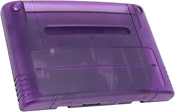 Ejoyous 3000 i 1 Spelkassett, 8 GB Minneskort för -konsol, Snabb Spelprestanda med Autospara Säkerhetskopiering för Retrospel (Genomskinlig lila)
