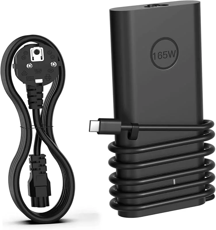 165W USB C-laddare för Dell Precision 5690 5680 3580 3581 XPS 17 9720 9730 Latitude 7640 7340 5540 5440 Inspiron-14 16 P