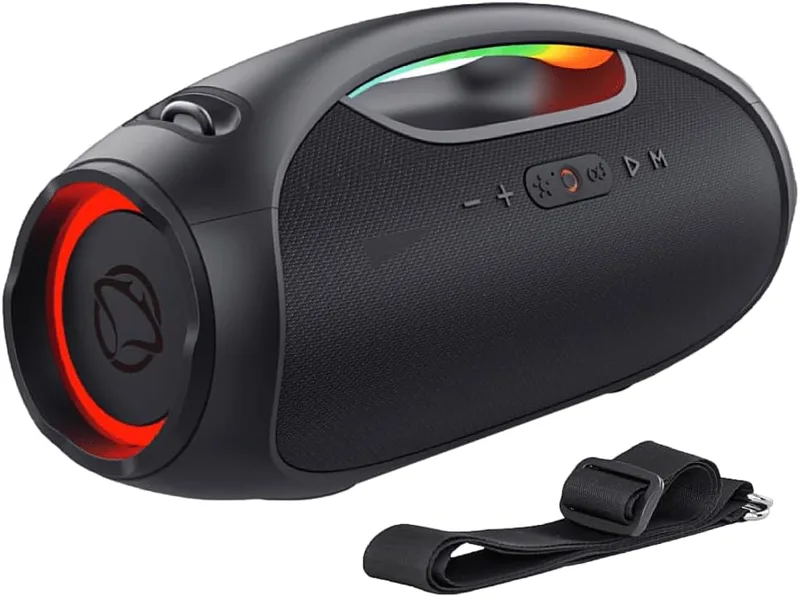 Manta SPK320 120W bärbar trådlös Bluetooth-högtalare powerbank