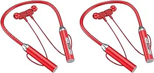 ISTOVO 2X Trådlöst Bluetooth-Headset Halstyp Stereo Brusreducering